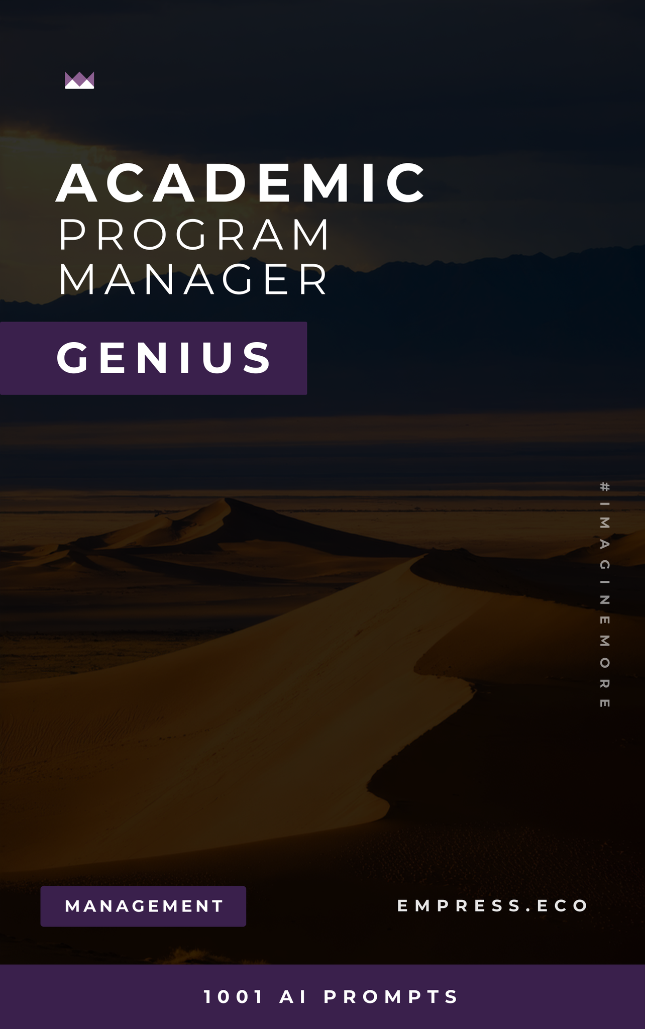 Academic Program Manager Genius