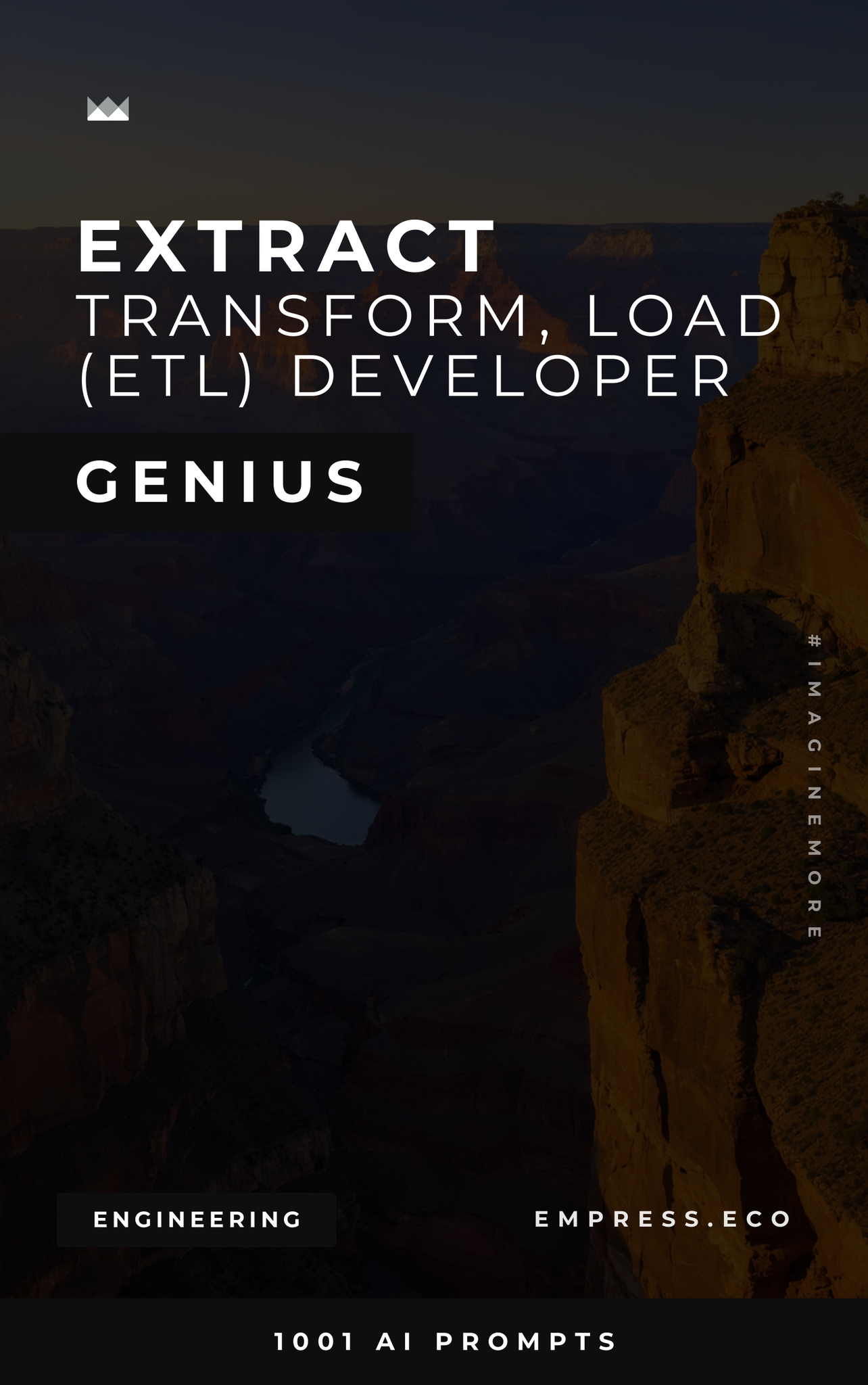 ETL (Extract, Transform, Load) Developer Genius