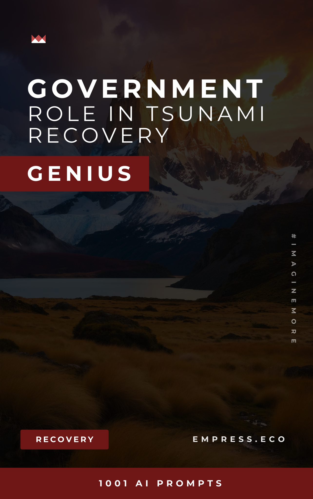 Government’s Role in Tsunami Recovery Genius