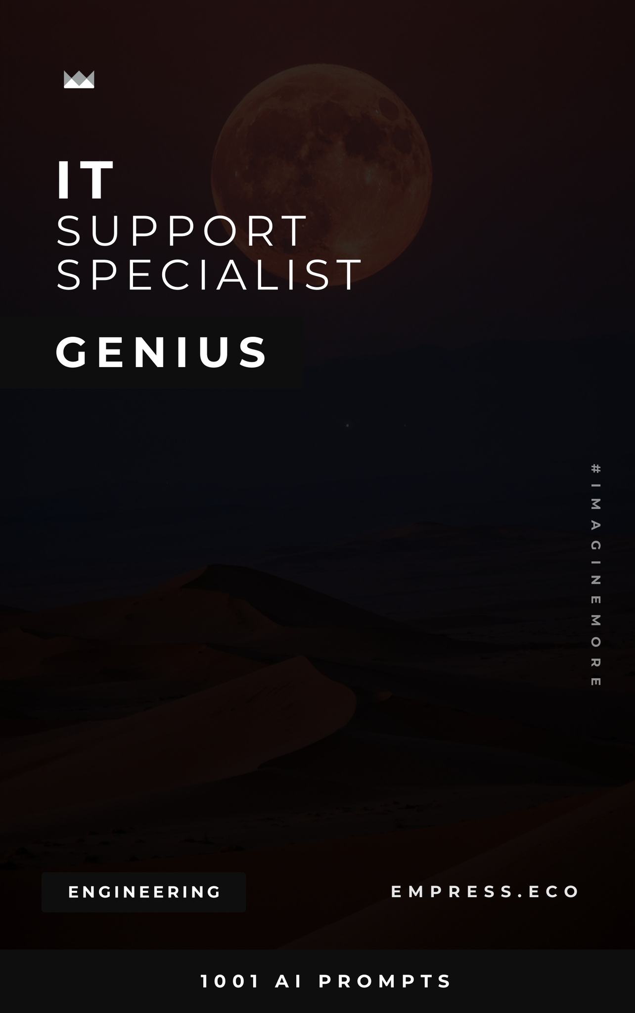 IT Support Specialist (Helpdesk, Desktop Support) Genius